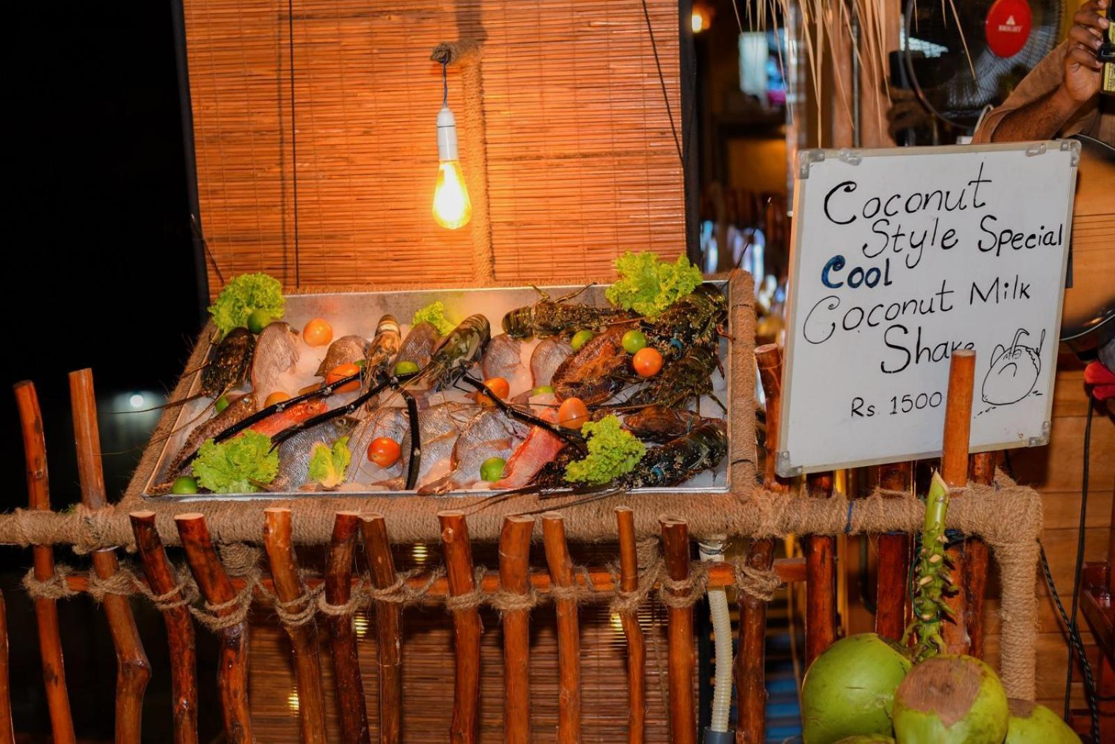 乌纳瓦图纳 Coconut Style Restaurant & Milinda Guest酒店 外观 照片